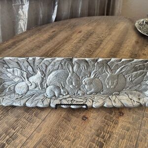 Arthur Court Oblong Bunny Tray